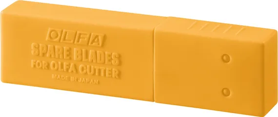 OLFA 9 мм, 50 шт, в пластиковом кейсе, сегментированные лезвия (OL-AB-50S)