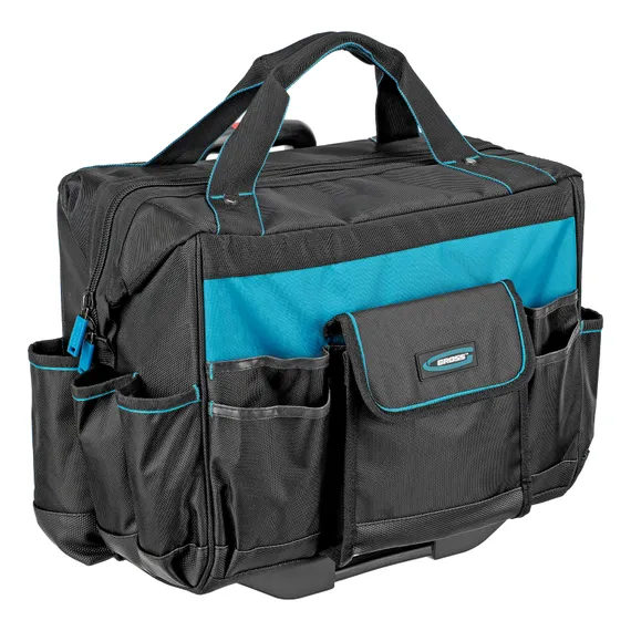 Сумка для инструмента, 460х240х340мм, выдвижная рукоятка, колеса Gross