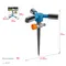 GRINDA RR-P, 75 м, 2 полив, 3 сопла, на пике, ударопрочный пластик, круговой распылитель, PROLine (40341)