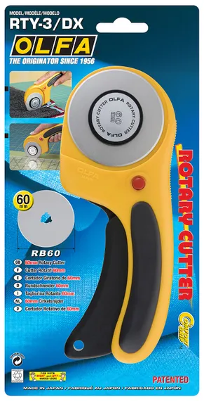 OLFA 60 мм, с круговым лезвием, нож (OL-RTY-3/DX)