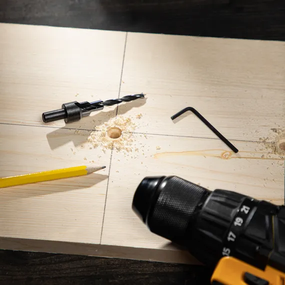 Сверло-зенкер под конфирмат, 4 мм // Denzel