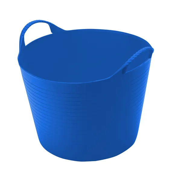 Ведро гибкое сверхпрочное,  28 л, синее, Сибртех