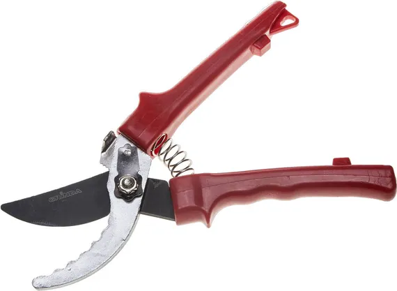 G-31 Секатор с пластиковыми рукоятками, плоскостной, 200мм, GRINDA