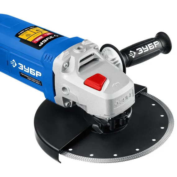 УШМ, (болгарка) электрическая, ЗУБР 2000 Вт, d180 мм, Профессионал (УШМ-П180-2000 п)