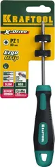 KRAFTOOL Х-Drive, PZ1 x 80, отвертка (250073-1-080)
