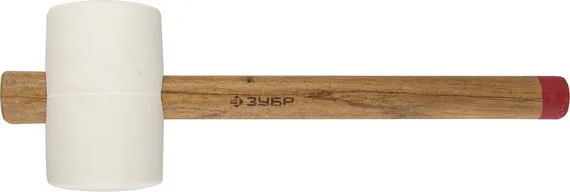 ЗУБР 900 г, белая, резиновая киянка (20511-900)