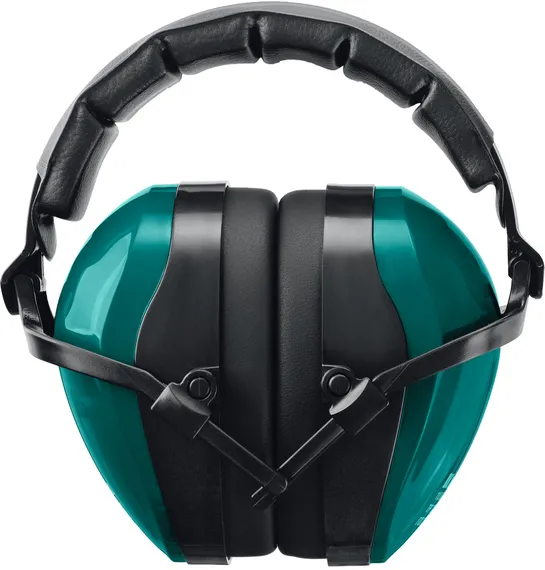 KRAFTOOL PROFI защита до 109 дБ, шарнирное крепление чашек, защитные наушники со складным мягким оголовьем (11362)