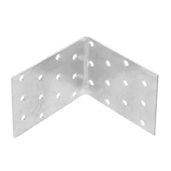 Крепежный уголок равносторонний 2 мм, KUR 80 х 80 х 60 мм Сибртех