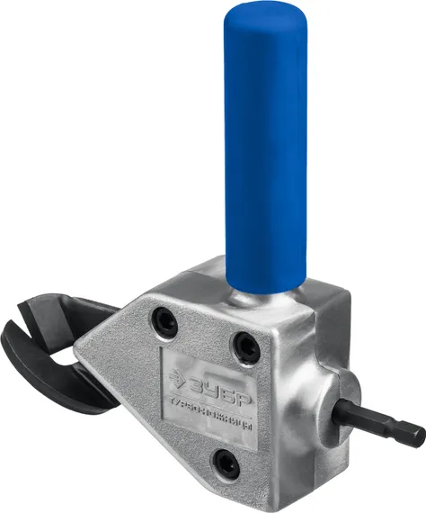 ЗУБР Турбо-Ножницы, насадка-ножницы для реза листового и гофрированного металла (23292)