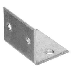 Уголок мебельный, 2 мм, 30 х 30 х 40 мм, цинк Сибртех