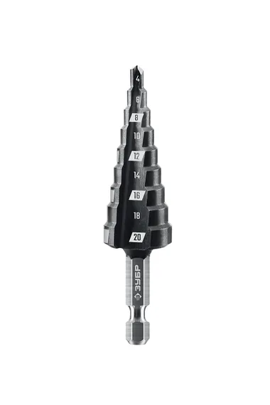 ЗУБР 4-20мм, 9 ступеней, сверло ступенчатое(29665-4-20-9)