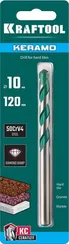 KRAFTOOL Keramo, 10 х 120 мм, тв.сплав КС, сверло по керамограниту (29175-120-10)