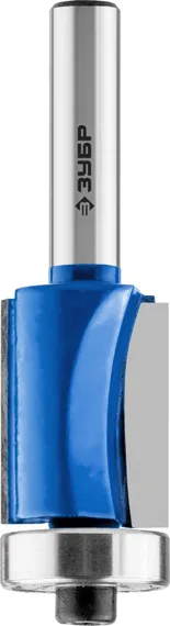 ЗУБР 19 x 25.4 мм, хвостовик 8 мм, фреза кромочная с нижним подшипником, Профессионал (28727-19-25.4)