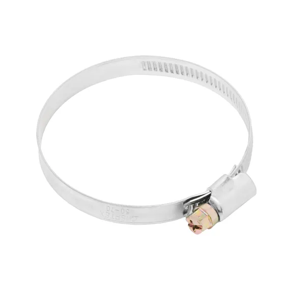 Хомуты металлические, Стандартное болтовое крепление 50-70 мм, 50 штук в упаковке, ширина 9 мм Сибртех