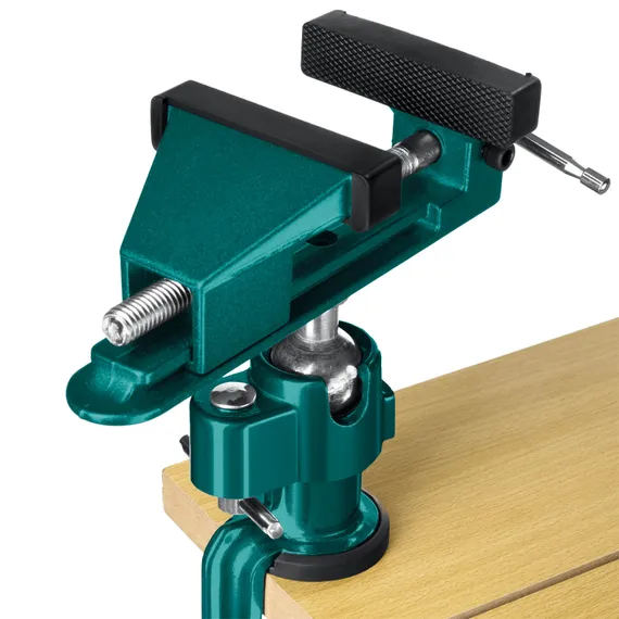 KRAFTOOL Precision, 75 мм, шарнирно-поворотные тиски (32711-75)