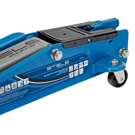 Домкрат гидравлический подкатной, высокий подъем, 3т SUV, 190-535 мм Stels