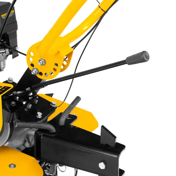 Мотоблок DPT-170SB, 7 л.с., ремен.сцеп, фрез 3х4, ШОМ, без колес, передачи 2В/1Н Denzel