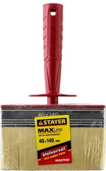 STAYER UNIVERSAL, 4 х 14 см, светлая щетина, пластмассовый корпус, все виды ЛКМ, макловица (01824-14)
