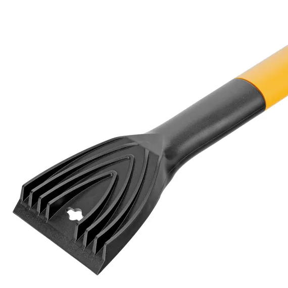 Щетка-сметка со скребком, телескоп, поворотная голова, водосгон 950-1320 мм Denzel