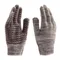 Перчатки трикотажные усиленные, гелевое ПВХ-покрытие, 7 класс, бело-серый меланж Сибртех