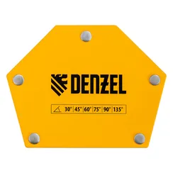 Фиксатор магнитный для сварочных работ усилие 50 LB, 30х45х60х75х90х135 град. Denzel