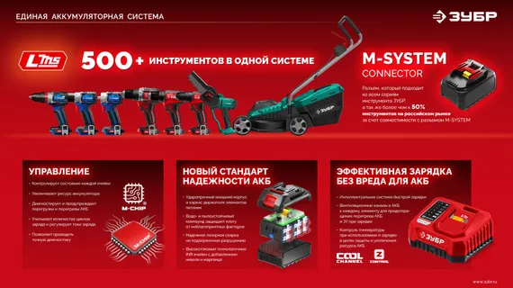 Бесщеточная дрель-шуруповерт, ЗУБР 20 В, 65 Н·м, 1 АКБ LMS (2 А·ч), (ДБ-65-21)