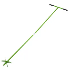 Бур лопастной со сменными ножами, 2110 мм, удлинитель, диаметр 150 мм, 200 мм, Сибртех