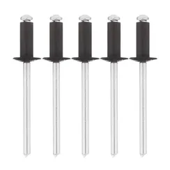 Заклепки 4.0 х 10 мм RAL 8017, темно-коричневый, 50 шт Matrix