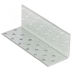 Крепежный уголок равносторонний  2 мм,   KUR 40 x 40 x 120 мм Сибртех