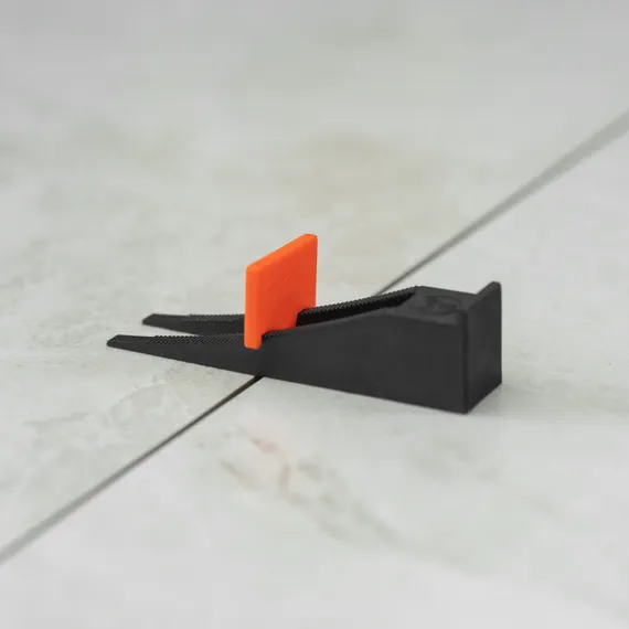 Система выравнивания плитки (СВП) комплект: зажимы, клинья (50/50 шт) упаковка ведро Сибртех