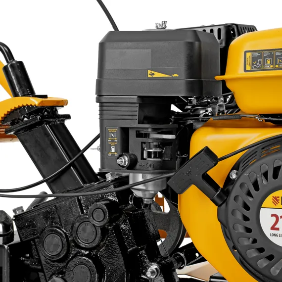 Мотоблок DPT-270S, 7 л.с., ремен.сцеп, фрез 3х4, ШОМ, передачи 2В/1Н Denzel