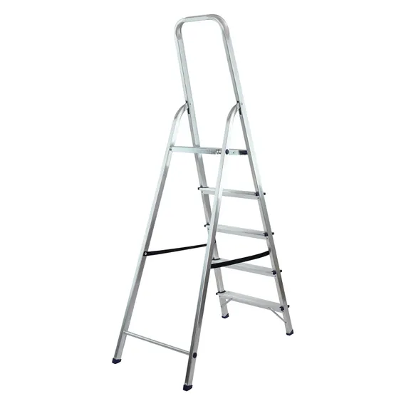 Стремянка усиленная, 5 ступеней, алюминиевая, MTX