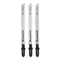 Полотна для электролобзика по дереву, 3 шт, T101BF, 75 x 2.5 мм, Bimetal Matrix Professional