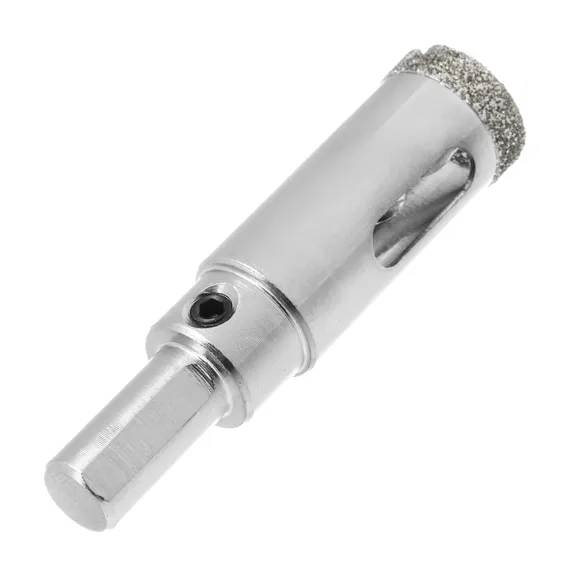 Сверло алмазное по керамограниту, 18 х 67 мм, трехгранный хвостовик Matrix