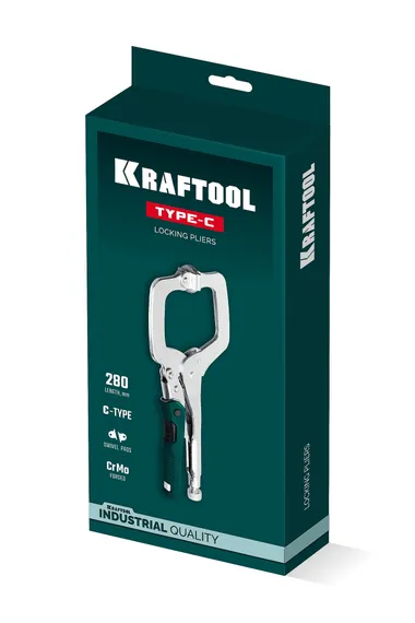 KRAFTOOL Type-C, 280 мм, зажимные клещи (2250)