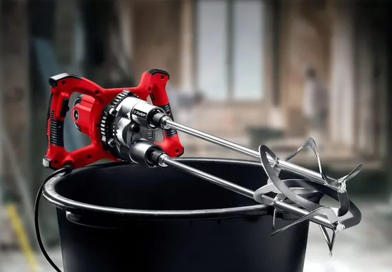 ЗУБР М27, 1400 Вт, строительный двойной миксер (МРД-1400)