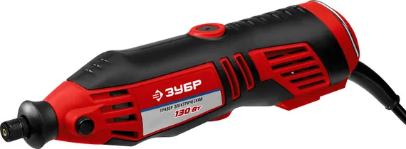 Электрический гравер с набором насадок, ЗУБР, 172 предмета, 130 Вт, (ЗГ-130ЭК H172)
