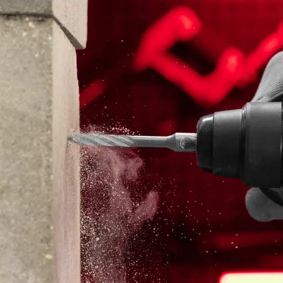 Бур по бетону, 6 x 110 мм, SDS Plus c крестовой пластиной Matrix