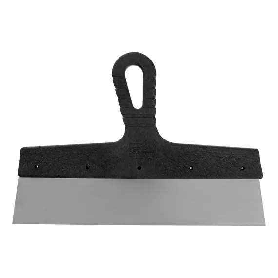 Шпатель фасадный из нержавеющей стали, 300 мм, пластмассовая ручка Сибртех
