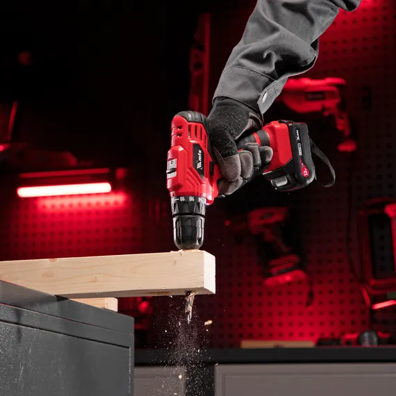 Дрель-шуруповерт аккумуляторная MCDL-12-02, Li-Ion, 12 В, 2 акк.// MTX