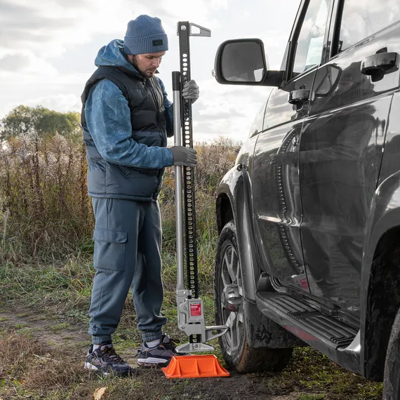 Домкрат реечный, 3 т, высота подъема 115-1315 мм, High Jack Matrix