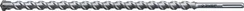 ЗУБР 28 x 610/720 мм, SDS-max бур, Профессионал (29350-610-28)