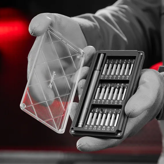 Набор для точных работ 22 в 1, универсальный, сталь CrV Matrix