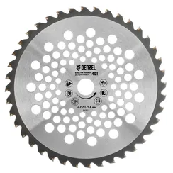 Диск для триммера , 255 х 25,4  40 зубьев Denzel