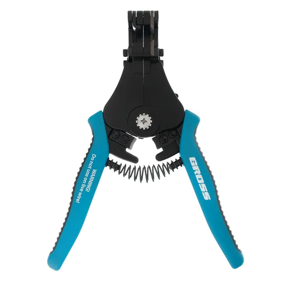 Щипцы для зачистки электропроводов 0.5, 1.0, 1.5, 2.5, 4.0, 8.0 мм/кв (8-22AWG) лезвие SK5 Gross