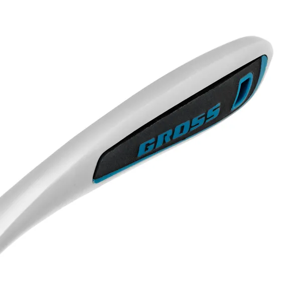 Ключ-трещотка 1/4", CrV, 120 зубьев, с быстрым сбросом, цельнометаллический, хром Gross