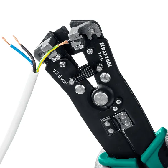 KRAFTOOL TK-6, 0.2 - 6 мм2, автоматический стриппер (22635)