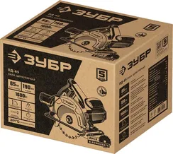 ЗУБР d 190 мм, 1600 Вт, циркулярная пила (дисковая) (ПД-65)