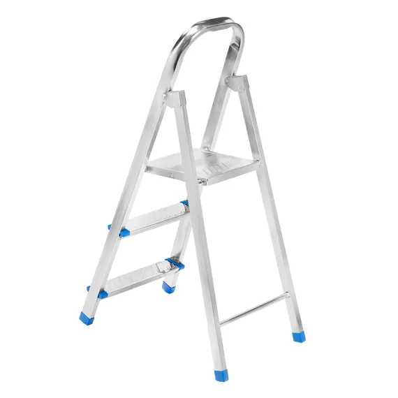 Стремянка, 3 ступени, стальная, оцинкованная Сибртех