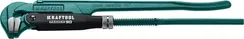 KRAFTOOL PANZER-90, №2, 1.5″, 440 мм, трубный ключ с прямыми губками (2734-15)